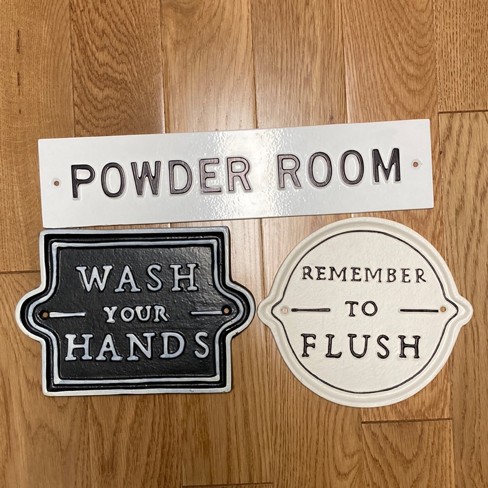 Magnolia Bath Signs